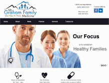 Tablet Screenshot of mountgrahamfamilymedicine.com